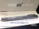 Perfect Replica Montblanc Princess Rollerball Pen - STAINLESS STEEL TEXTURED